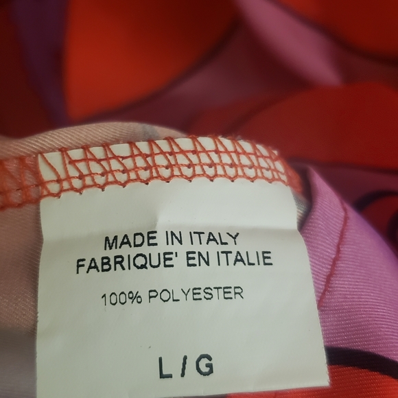 CHEPE, Italy blouse - Vibrant colors, Never Worn, SIZE L - Picture 7 of 7